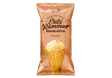 Koorejäätis ERITI RAMMUS karamelli, 100g