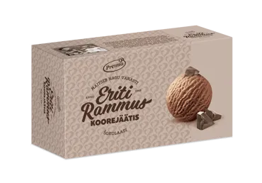 Koorejäätis ERITI RAMMUS šokolaadi, 480g