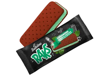 Koorejäätis RAKS piparmündi, 56g