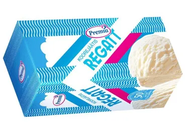 Koorejäätis vanilli Regatt 1l/480g