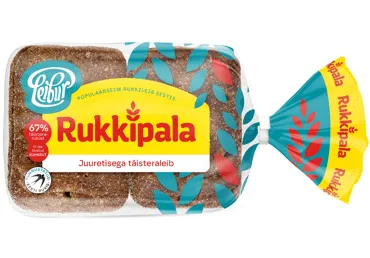 Koorikleib Rukkipala LEIBUR 6tk(330g)