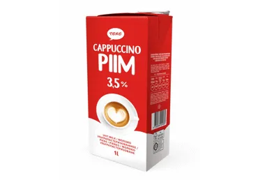 Kõrgkuum.joogipiim TERE Capuccino3,5%,1L