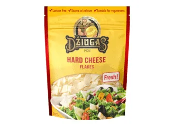 Kõva juust DŽIUGAS laastudeks riiv.,100g