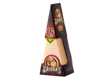 Kõva juust DŽIUGAS Mild 12 kuud, 180g