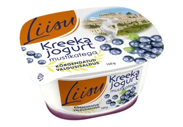 Kreeka jogurt mustika LIISU, 160g