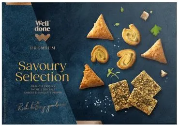 Krekeru asorti WELL DONE PREMIUM 220g