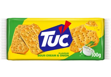 Kreekerid sibula/hapukoorega TUC 100g
