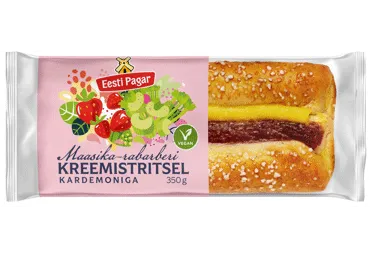 Kreemistritsel maasik.-rabar. EP 350g