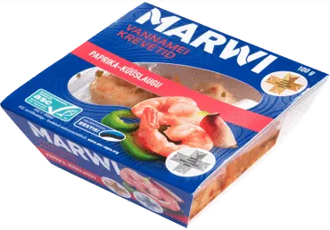 Krevetid paprika-küüslaugu 100g