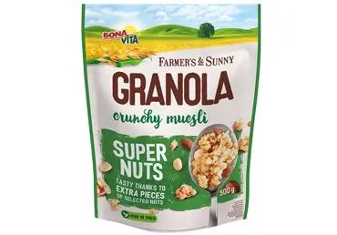 Krõbe müsli pähklitega BONA VITA 500g