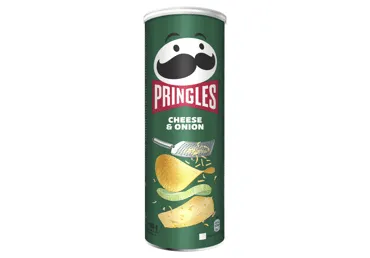 PRINGLES ar sieru un sīpoliem, 165g
