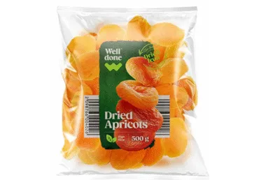 Žāvētas aprikozes WELL DONE 500g