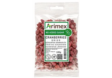 Kuivatatud jõhvikad ARIMEX 100g