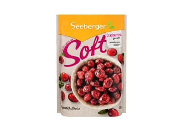 Kuivatatud jõhvikad soft SEEBERGER 125g