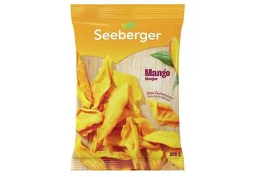Kuivatatud mango, SEEBERGER, 100 g