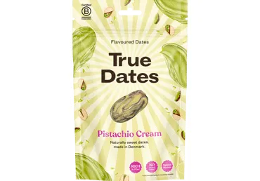 Kuiv.datlid Pistachio TRUE DATES 100g