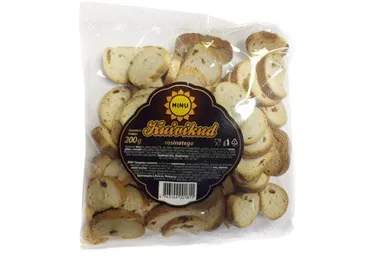 Kuivikud rosinatega MINU, 200g