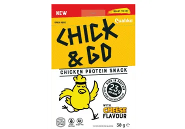Cāļa gaļas uzkoda ar sieru CHICK&GO 30g
