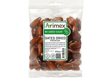 Žāvētas dateles ARIMEX Premium bez kauliņiem 300g