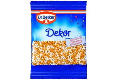 Kuldsed pärlid DR.OETKER 10g