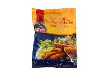 Külm. kalapulgad kilepakendis ESVA, 400g