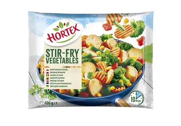 Dārzeņi cepšanai saldēti 400g, Hortex