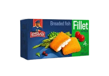 Külm. paneeritud fileepala ESVA, 285g