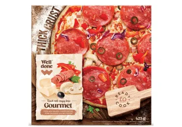 Külm. pitsa Gourmet WELL DONE, 425g