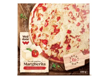 Saldēta pica Margherita WELL DONE 350g