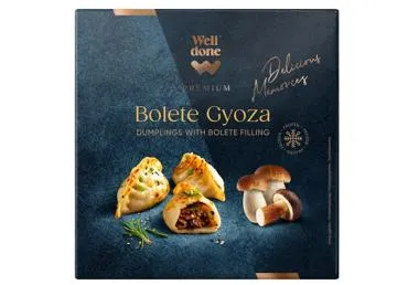 Pelmeņi Gyoza ar baravikām WELL DONE PREMIUM 400g