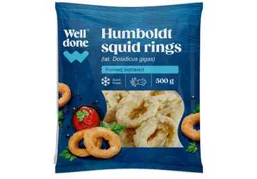 Kalmāra gredzeni mīklā WELL DONE 500g