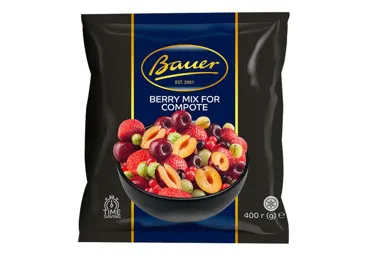 Külm.kompotiassorti BAUER, 400g