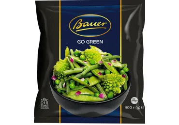 Külm.köögivil.segu Go Green BAUER,400g