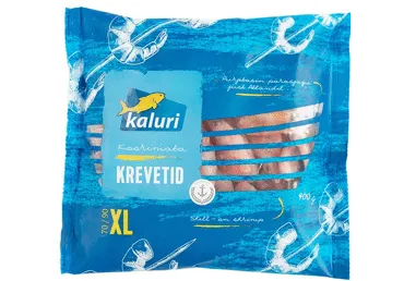 Külm.koor-ta krevetid KALURI 70/90 400g
