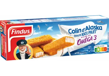 Külm.mintai kalapulgad FINDUS, 420g