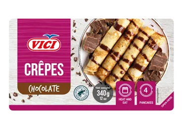 Pankūkas VIČI ar šokolādes pildījumu 340g