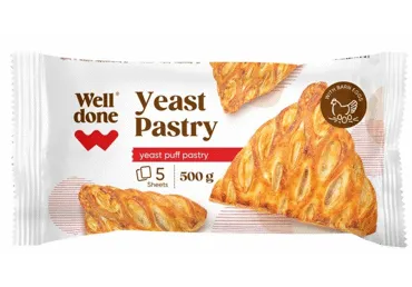 Saldēta kārtainā rauga mīkla WELL DONE 500g