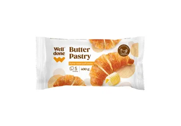 Rauga kārtainā sviesta mīkla WELL DONE 400g