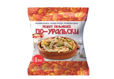 Külm.pelmeenid Uralskije VICI lihaga,1kg
