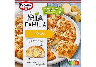 Külm.pitsa 4-juustu La Mia Familia,480g