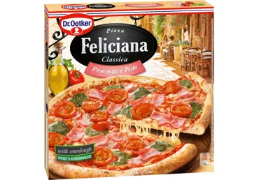 Pica FELICIANA ar šķiņķi un pesto 360g