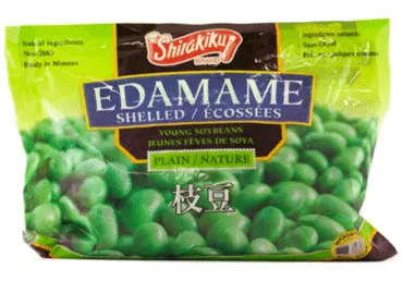 Sojas pupiņas, lobītas, saldētas Shirakiku, 400g