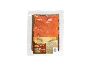 Külmsuitsu forellifilee viilud, 100g