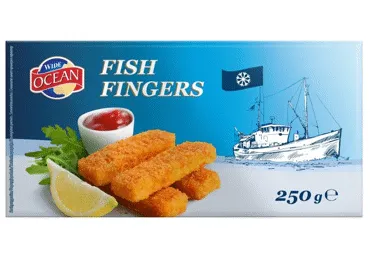 Zivju pirkstiņi WIDE OCEAN 250g