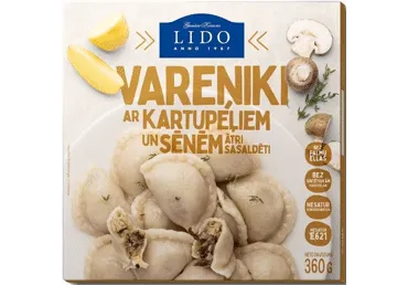 Külm.vareen. kartuli ja seen. LIDO 360g