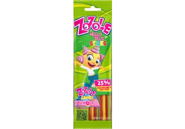Kummikommid Jellies Sticks ZOZOLE 75g