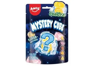 Kummikommid Mystery cube AMOS 55g