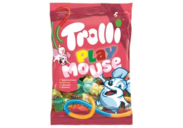 Želejkonfektes Trolli Playmouse 200g