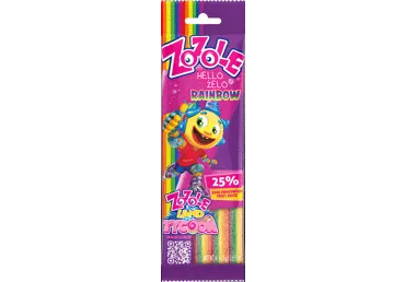 Kummikommid Zozole Rainbow 75g