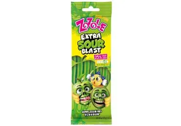 Kummikommid Zozole Sour Strawberry 75g